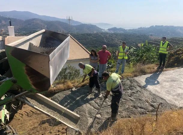 Almuñécar moviliza más de 214.000 euros para reparar y proteger 15 caminos rurales de Río Verde, Río Seco y Río Jate - Costa Directo