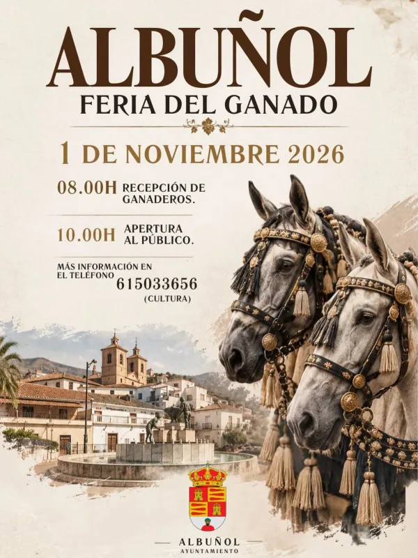 Albuñol celebra su histórica Feria del Ganado el próximo noviembre - Costa Directo