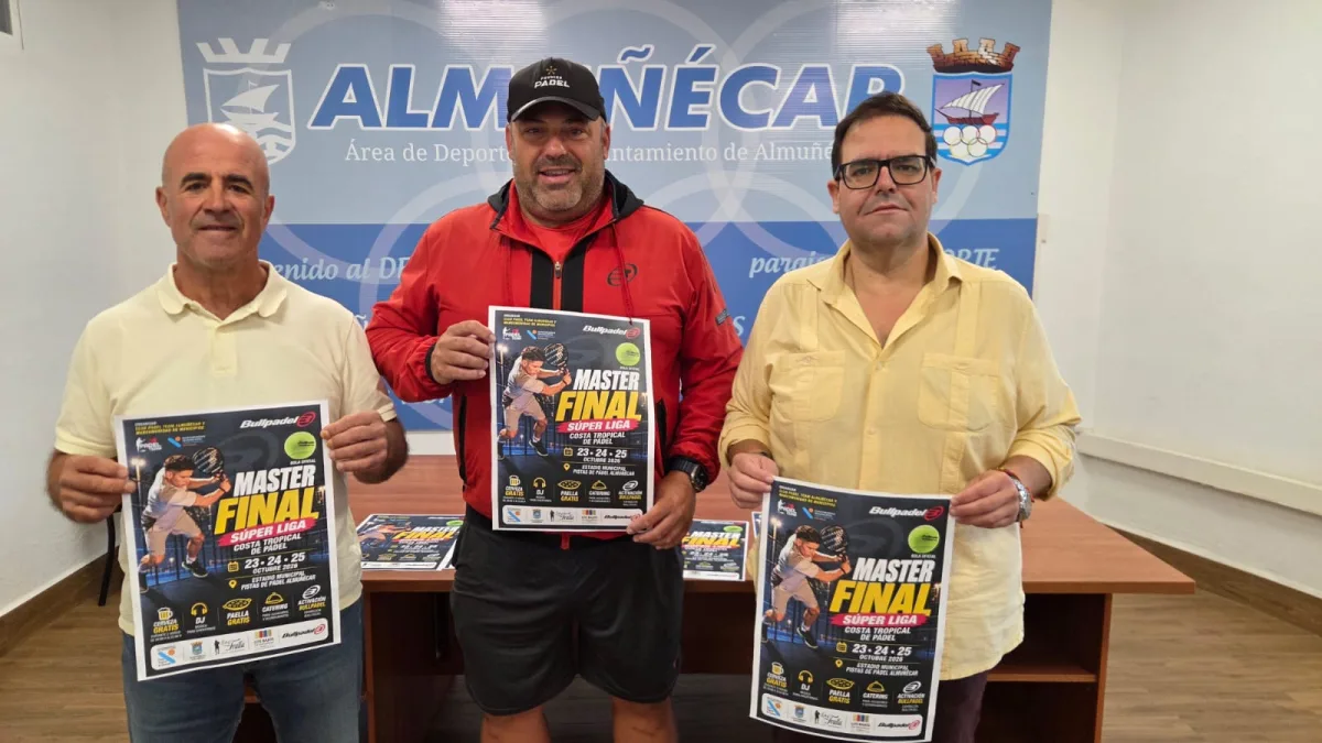 Almuñécar acoge el histórico Máster Final de la Súper Liga Costa Tropical de Pádel