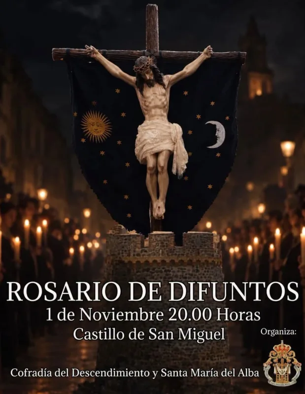 Almuñécar acoge el solemne Rosario de Difuntos en el Castillo de San Miguel