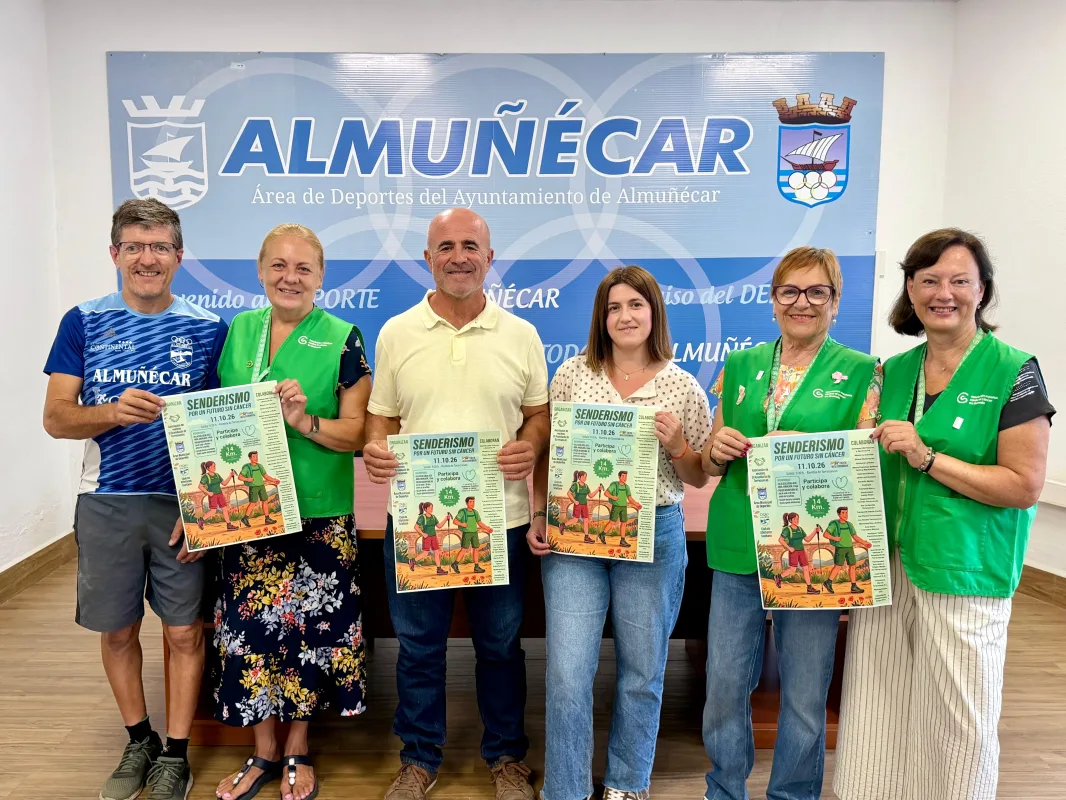 Almuñécar convoca una marcha solidaria de senderismo en Torrecuevas