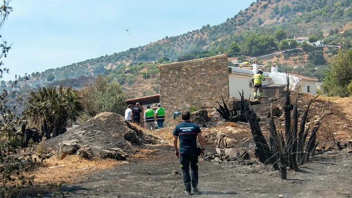 Almuñécar ultima las ayudas a los agricultores afectados por el incendio