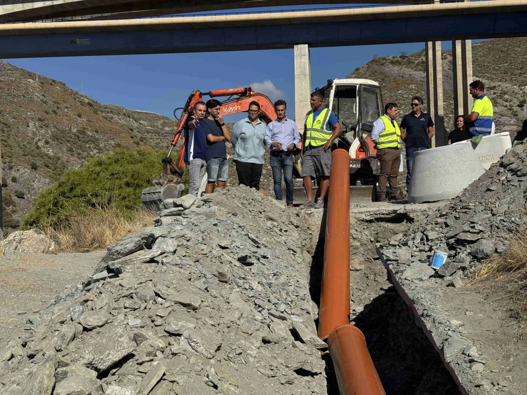 Finalizan las obras de mejora en la red de Albuñol - Costa Directo