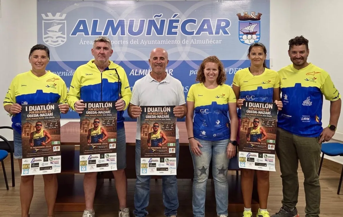 El Triatlón Nazarí de Almuñécar exporta su pasión deportiva hasta Úbeda