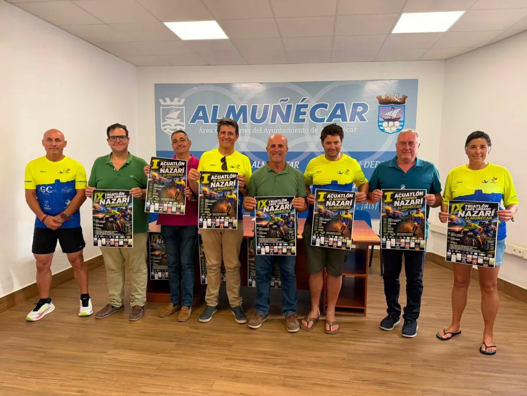 Almuñécar acoge el IX Campeonato de Andalucía de Triatlón Cros y el I Acuatlón de Menores - Costa Directo