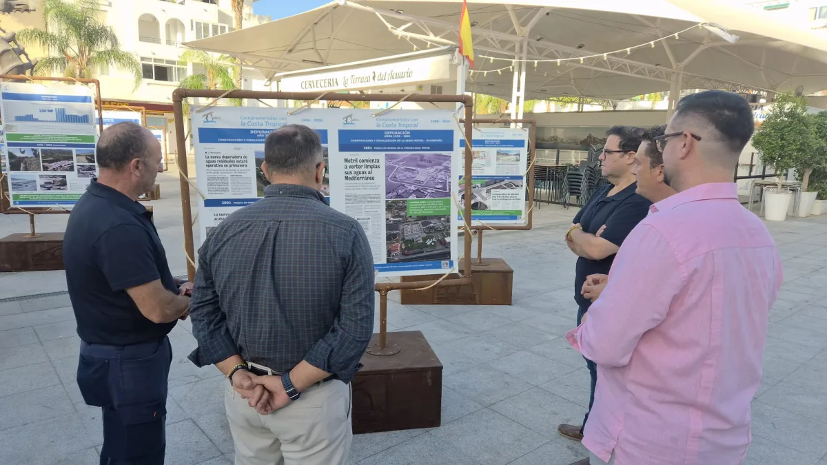 La exposición del 30.º aniversario de Aguas y Servicios recorre la Costa Tropical - Costa Directo